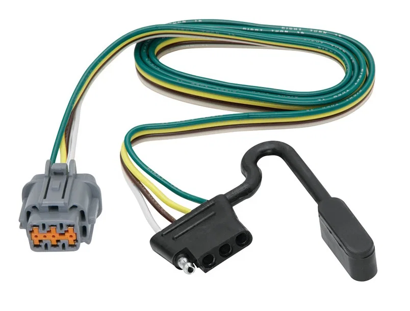 118263 – TEKONSHA Trailer Wiring Connector, 4-Way Flat Replacement For OEM Wiring Harness
